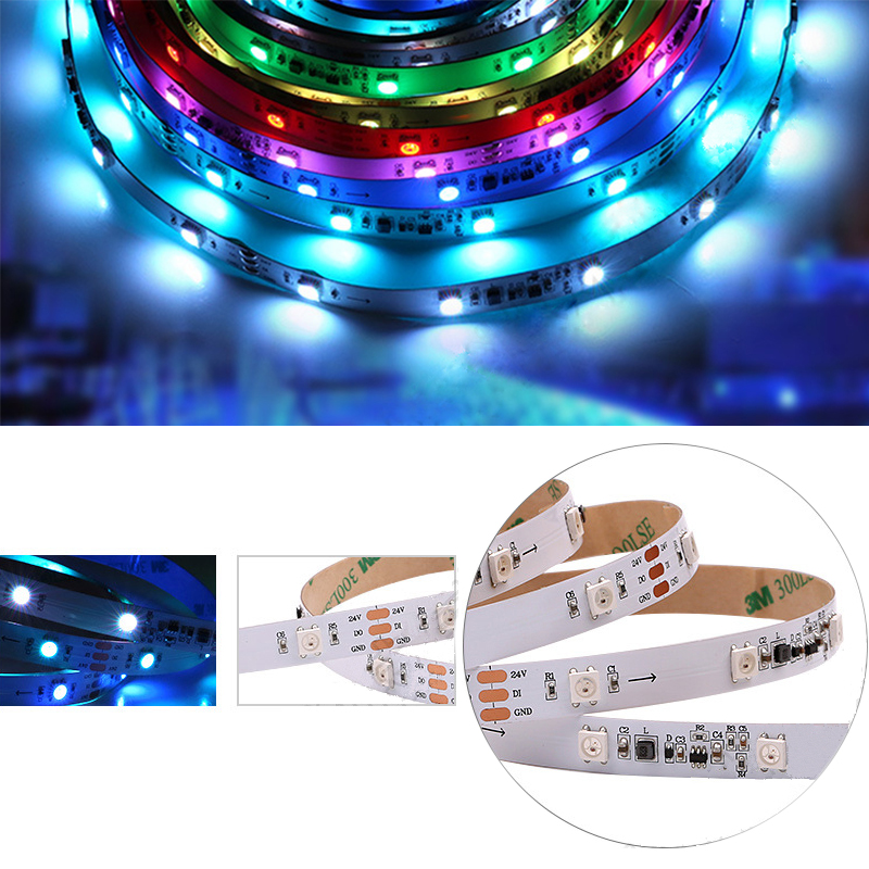 New DC40V WS2811 32LEDs/m Addressable RGB LED Strip - 20m/65.6ft Without Voltage Drop Dream Color Flexible LED Lights New DC40V WS2811 32LEDs/m Addressable RGB LED Strip - 20m/65.6ft Without Voltage Drop Dream Color Flexible LED Lights